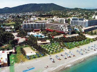 Panoramic View of Blue Horizon Beach Resort Hotel