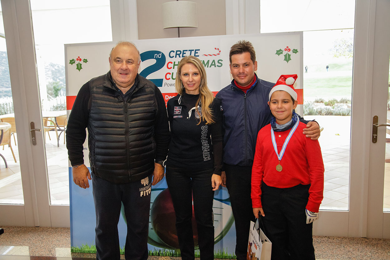 Aegean Golf Academy: 2nd Christmas Cup, Crete 19th December 2015