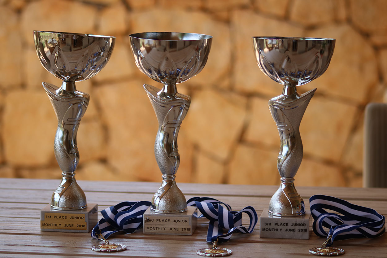 Aegean Golf Academy: Junior Monthly Awards - June 2018, Crete 24th June 2018