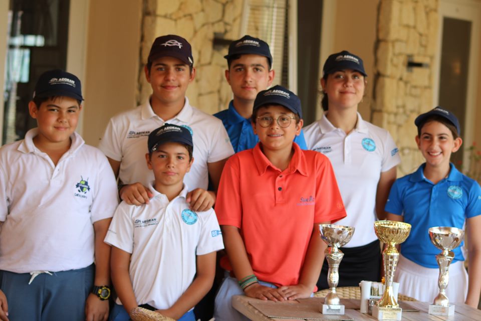 Aegean Golf Academy: Junior Monthly Awards - April 2019, Crete 16th June 2019