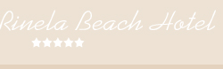 Logo Rinela Beach Hotel