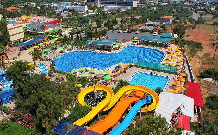 Acqua Plus Water Park Entrance Ticket with Transport from East / Crete - Heraklion, Crete | organized tours, group excursions, sightseeing, multilingual guides, air-conditioned motorcoaches