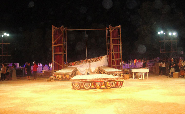 Classical Greek Play at Ancient Epidaurus Theatre