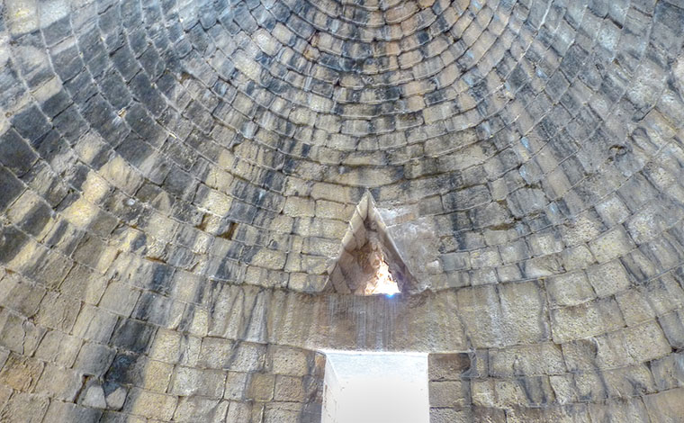 Mycenae - Inside of Burial Chamber