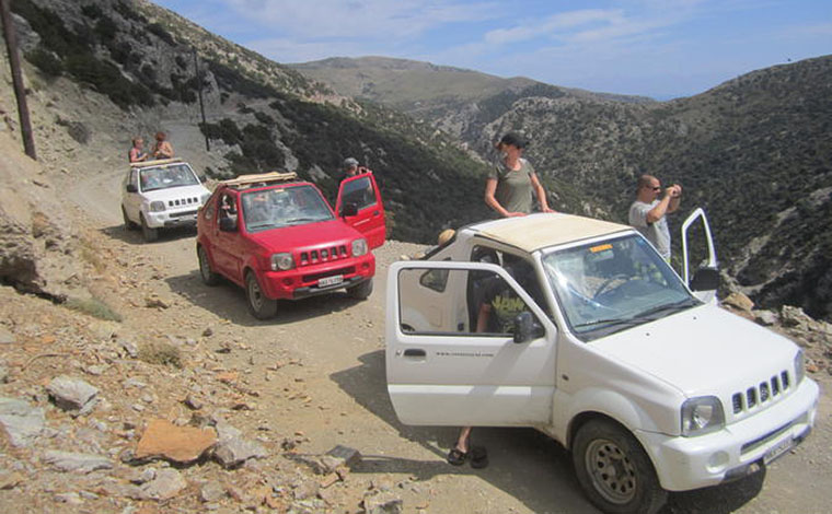 Crete Mainland 4x4 Self-Drive Safari with Lunch in Kastelli