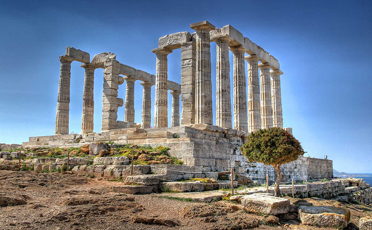Cape Sounion - Temple Of Poseidon