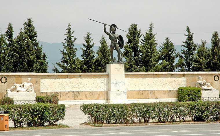 Thermopylae - Leonides and 300 Spartans Monument