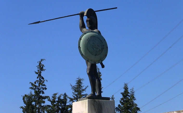 Thermopylae - Leonides and 300 Spartans Monument