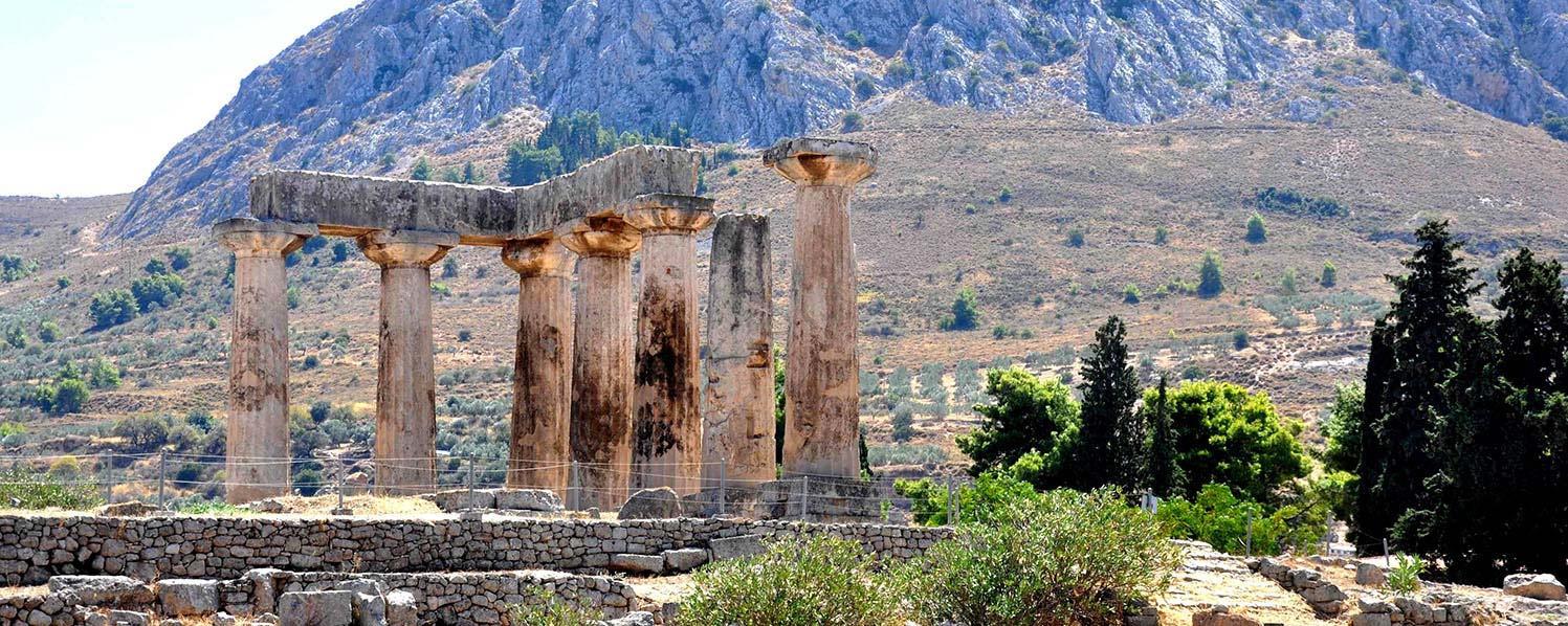 Ancient Corinth and wine tasting day trip