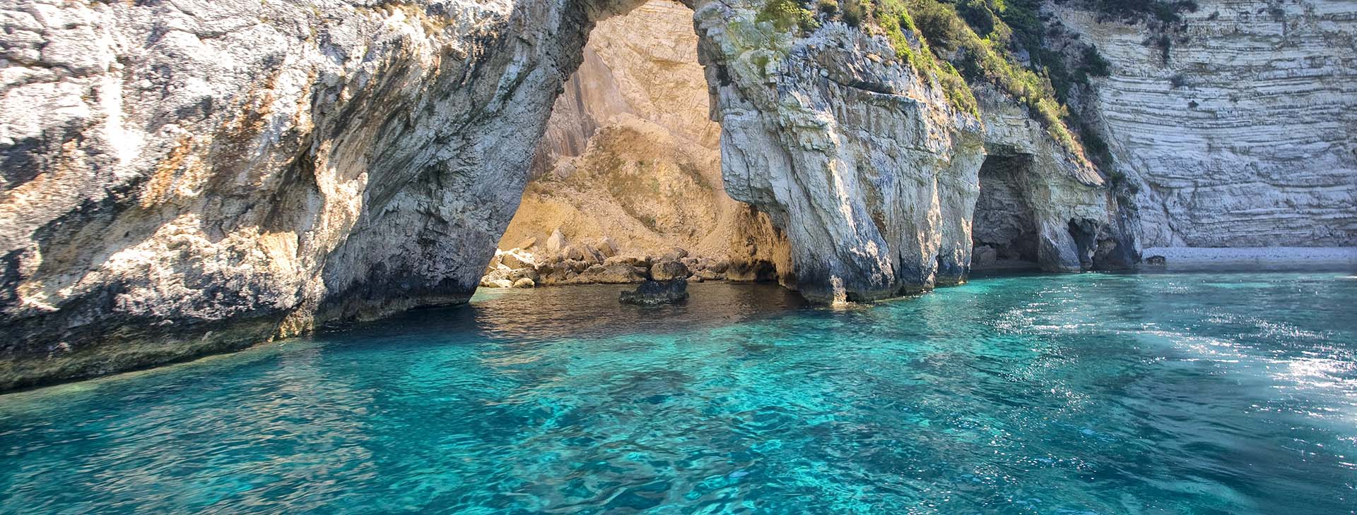 Blue caves, Paxi island
