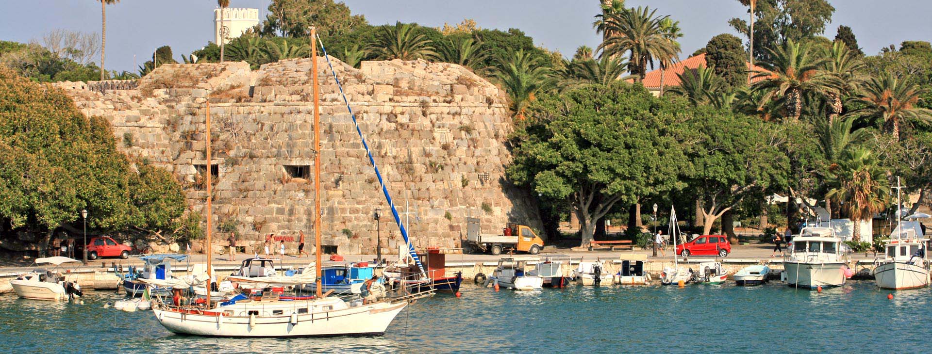 The harbour of Kos island
