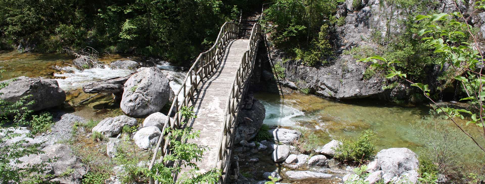 Bridge on Enipeas Gorge, Mt. Olympus, Pieria
