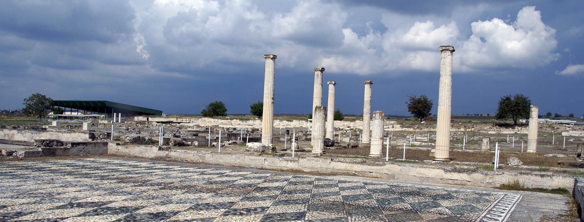 Archaeological site of Pella, the capital of ancient Macedonia