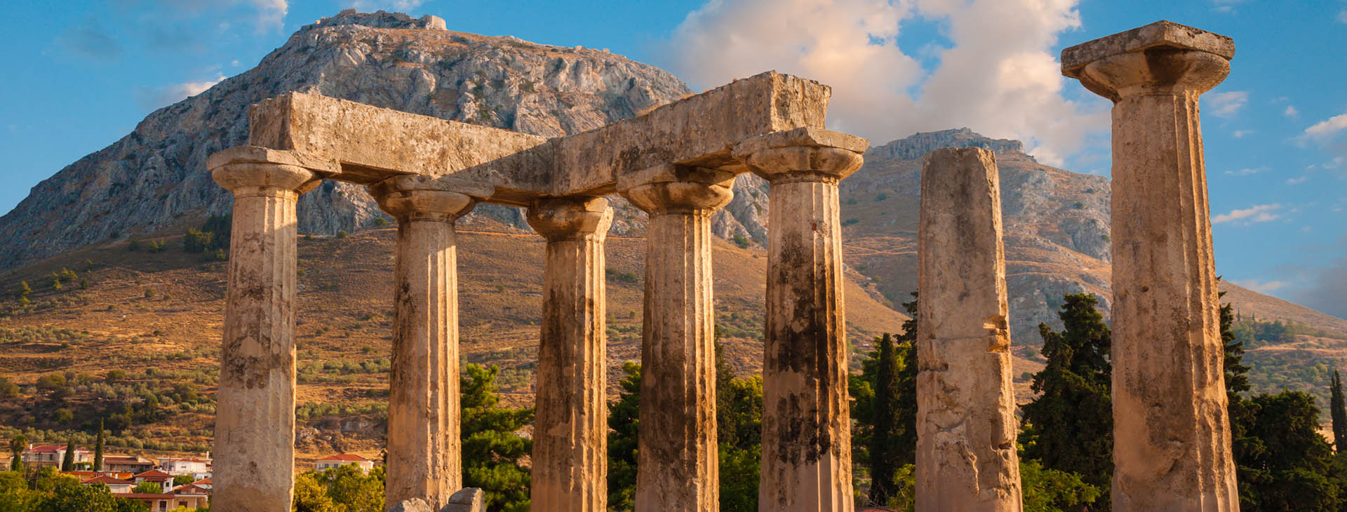 Apollo Temple at ncient Corinth, Corinthia