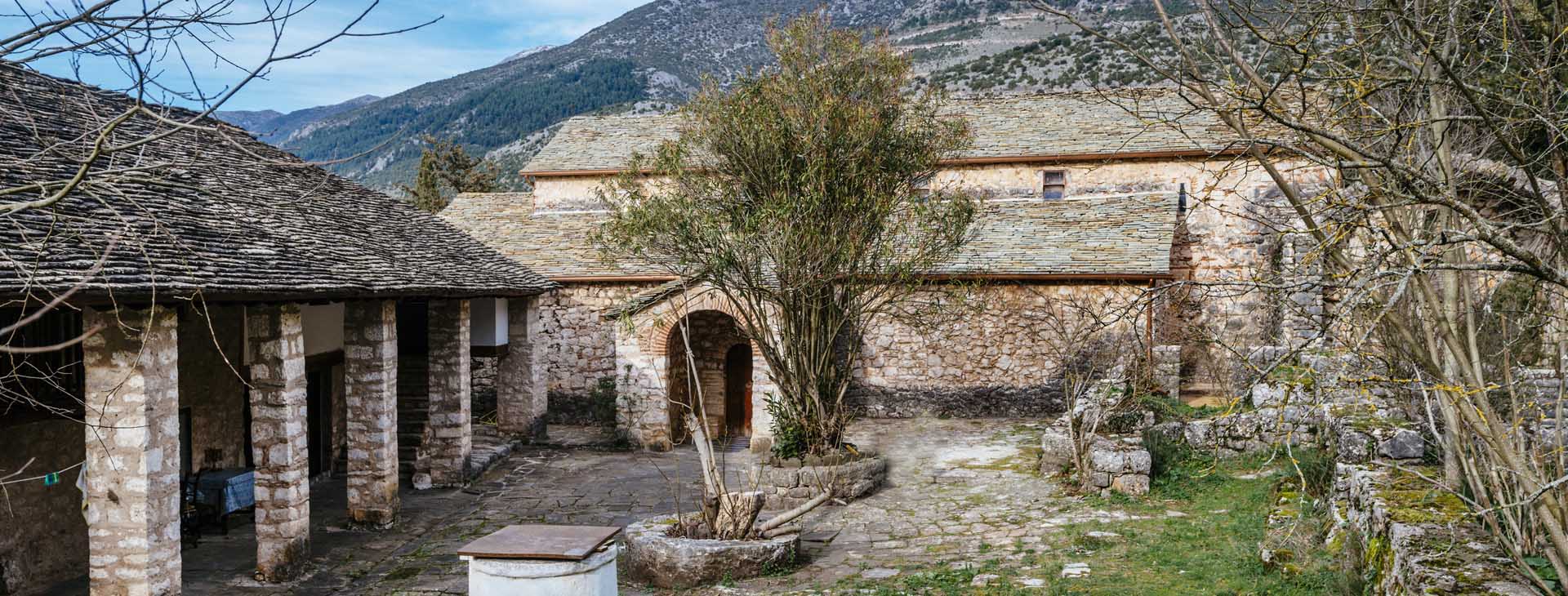 Monastery of Philanthropenoi on the island of Ioannina