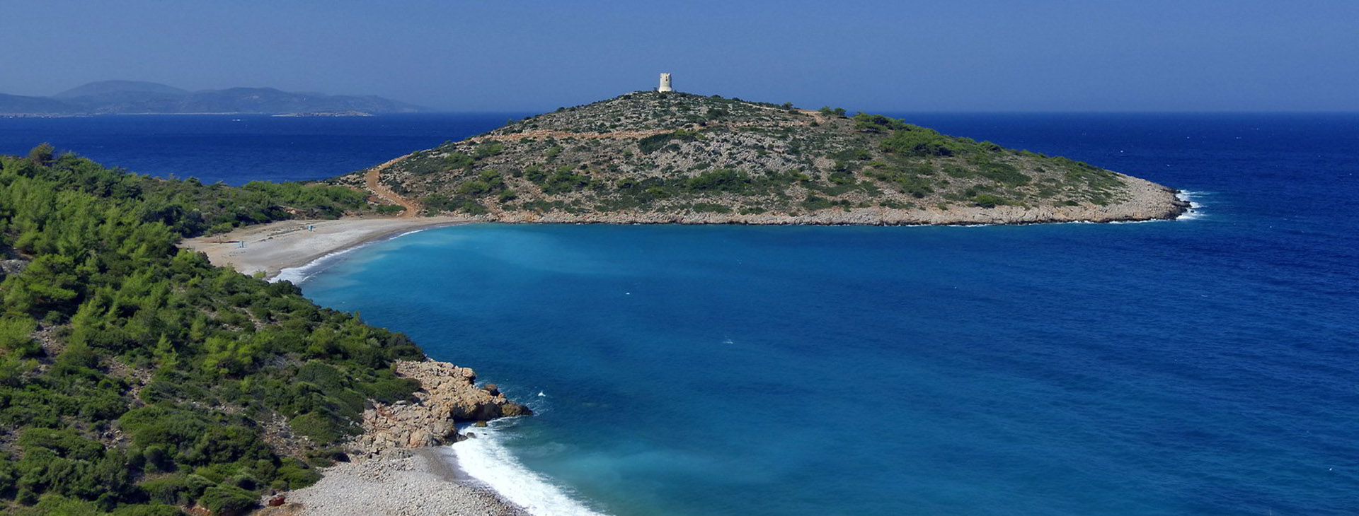 Beach at Chios island
