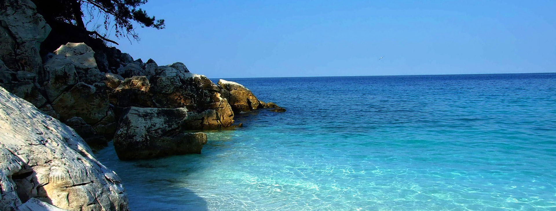 Marble beach, Thassos island
