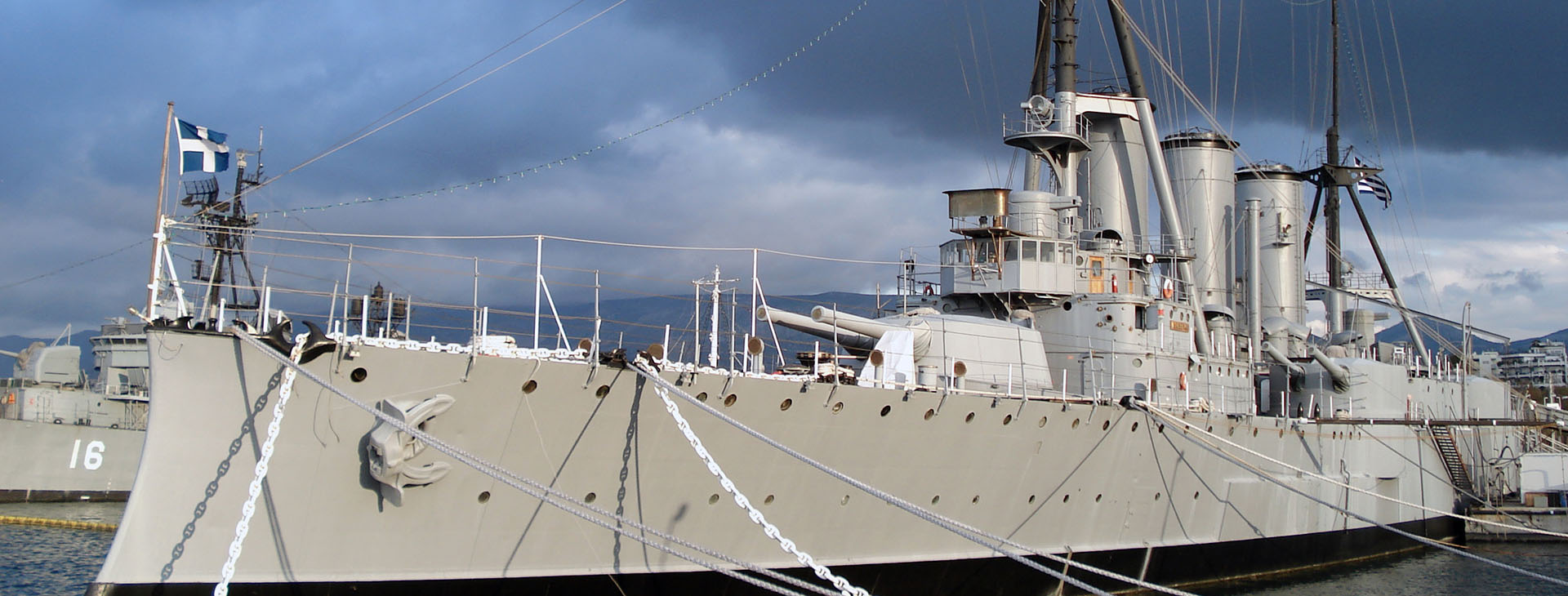 Battleship Averof monument