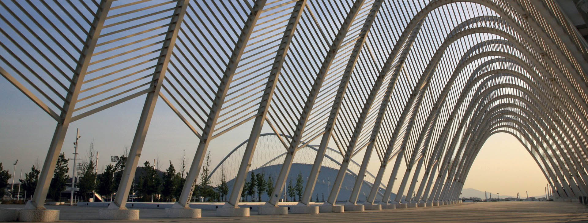 Arches at the Olympic Sports Complex, Athens