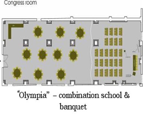 Royal Olympic Hotel - Meeting Room Plan
