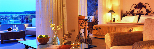 Sani Asterias Suites deluxe accomodation suites - Sani Resort Chalkidiki